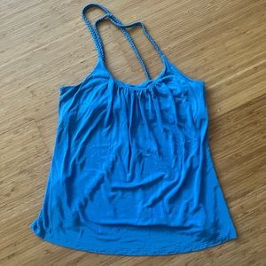 Light blue roped camisole top